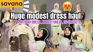 Hijabi-Friendly Dress Haul ✨ Savana Maxi & Co-Ord Sets | Pinterest Aesthetic Outfits