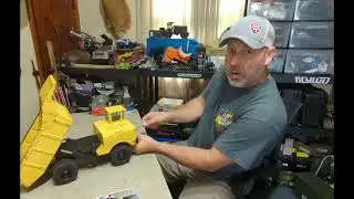 Nylint custom dump truck part 2. Running and functional dump bed