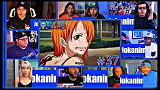 Luffy Helps Nami🔥| One Piece Episode 37 Reaction Mashup