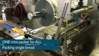 食品包装机械 | Mini D - 各种烘焙产品 Packaging Food Machinery | Mini D - All kinds of Bakery Products