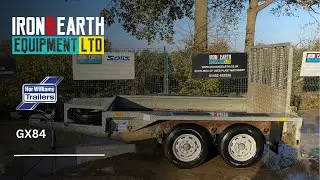 Ifor Williams GX84 8x4 Plant Trailer