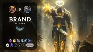 Brand Mid vs Yasuo - KR Challenger Patch 13.23
