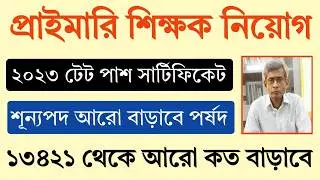 Primary TET 2022, 2023 Interview Update | Primary Tet News Today | Primary Interview Vacancy 2025
