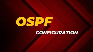 OSPF Configuration || Single Area Network Simulation