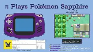 CAN THE NUMBER π BEAT POKÉMON? | Pi Plays Pokémon Sapphire - Stream #754 Part 1