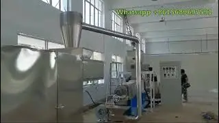 Vegetable Protein Meat Chunks / Flakes / Nuggets / Grains / Strips Extruding Machine Line Equipment