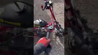 Top speed run on my predator 212 mini bike