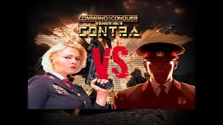 C&C Generals Contra 009 Final Challenge: Superweapon General vs Flame General [Hard] #1