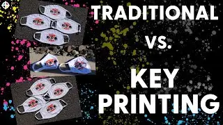 How to Screen Print a Two Color Job on 90 Face Masks in ONE HOUR!