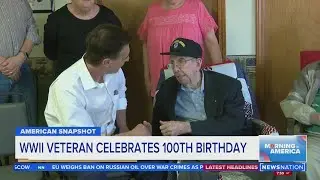 American Snapshot: WWII veteran turns 100 | Morning in America