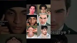 Slim Nose   Hunter Eye @looksmax ai  Check Your Face Shape      #glowup #glowupthreads #glowuproutin