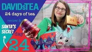 24 Santa&rsquo;s Secret DAVIDsTEA 24 Days of Tea Advent Calendar 2019 #24daysoftea (+ THANK YOU!) #tea