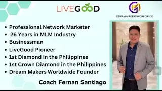 07/06/2024 Livegood New Affiliate Orientation with our Crown Diamond Coach Fernan #dmw