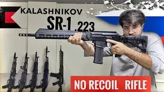 AK-107 Kalashnikov SR-1 The No-Recoil .223 russian rifle review 