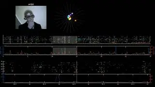 Visualizing higher dimensional data : Brain recordings of Macaca Fascicularis given visual stimulus.