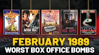 February 1989 Biggest Box Office Bombs (12 Flops Back To Back)