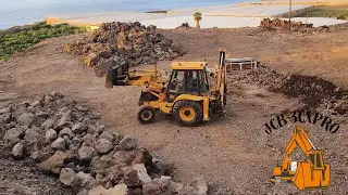 Piedras en Movimiento: JCB 3CX Pro en el Trabajo