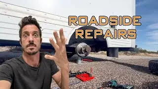 Fixing my van on the highway | Roadside repairs