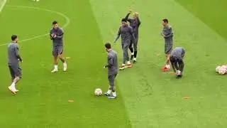 Leo messi back to training session || lionel messi against manchester city