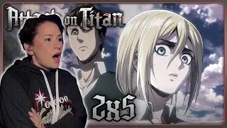 Attack on Titan 2x5 Reaction | E30 | Historia | DUB