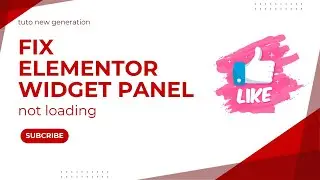 How to Fix Elementor Widgets Not Loading Problem | Easy Solution
