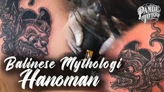 FIRST TIME TATTOO‼️ TWO MEDIUM HANOMAN BALINESE TATTOO‼️