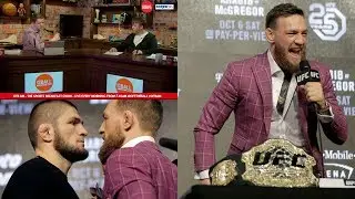 UFC 229: McGregor-Khabib Presser | Secret narrative,  psychological warfare, political jibes