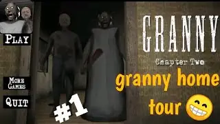 Granny Chapter 2 | explorer to granny house |  Granny home 🏠 tour vlog 😁 |