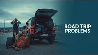 Travel Troubles in Estonia | Luggage Chaos & Road Life in a Mahindra Thar Roxx