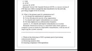 CS 310 Cybersecurity Concepts Review Exam Q & A 2026 (Complete And Verified Study material) (19pages