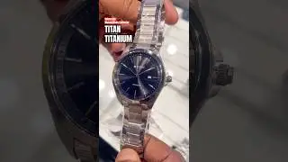 Best Men&rsquo;s Watch 2025 | Titan Titanium Quartz Black Dial #shorts