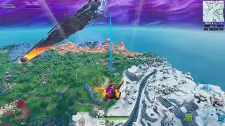 Fortnite: Blockbuster - Search between a rotary phone, knife fork, and hilltop house full of posters