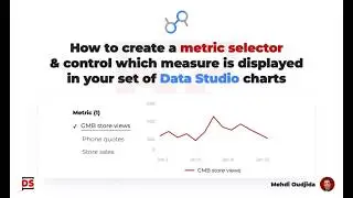 Create a Looker Studio metric selector & control which measure is displayed - The result