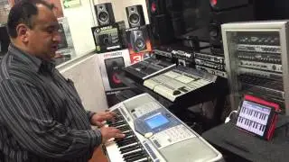 Samples ipad escuch&aacute;ndose en un Psr 1100 Yamaha