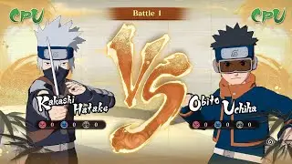 Kid Kakashi vs. Kid Obito | Before Heroes and Villains – Naruto X Boruto Ninja Storm Connections