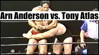 Arn Anderson as a Jobber 3: vs. Tony Atlas, 1983