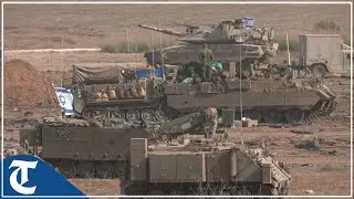 Israel-Palestine war | Huge mobilisation of tanks, troops along Gaza Border