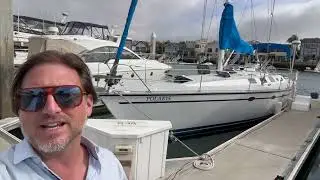 1987 Hunter Legend 45 Sailboat video walkthrough for sale in San Diego California By: Ian Van Tuyl