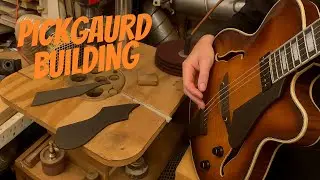 Building a Fibonacci Pickguard for a Custom Fibonacci Guitar 🎸✨