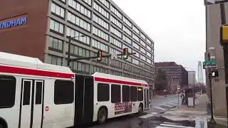 SEPTA BUS ROUTE 48 AT 4TH AND ARCH IN PHILADELPHIA