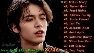 New Emotional Pop Playlist 🎧Best Male Vocal Vibes Hits 2026 @slowalonemusic #trending #pop #viral