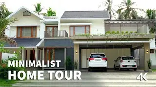 സൂപ്പർ ആംബിയൻസ് ആണ്, സിമ്പിൾ മിനിമലിസ്റ് വീട് | Stunning Simple Home Tour | Buildito