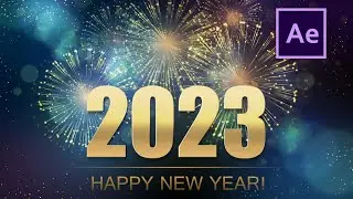 Happy New Year 2023 Wishes After Effect Template |Sheri Sk|