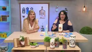 Decoração Sagrada: Aprenda a customizar velas e latas com Tinta Renda 🕯️🙏