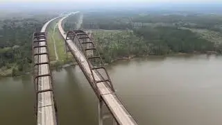 Dolly Parton Bridge , Mobile Al.  DJI MAVERICK 