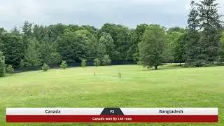 Bangladesh vs Canada | Ottawa Friendship Cricket Cup 2025(League Matches) | Live - Ottawa (Ontario)