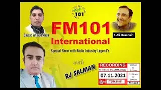 FM101 International - Syed Ali Hussnain