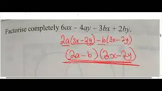 Factorise