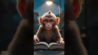 From Shoe Polish to Soldier 🇮🇳A Monkey&rsquo;s Dream Will Make You Cry #shorts #ai #babymonkey