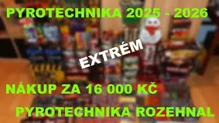 Pyrotechnika 2025 - 2026 N&Aacute;KUP ZA 16 000 KČ